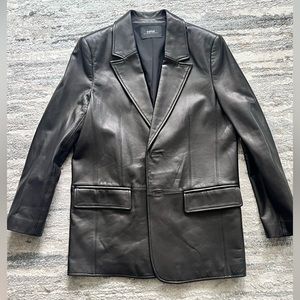 Women 100% sheepskin leather jacket/ Blazer
